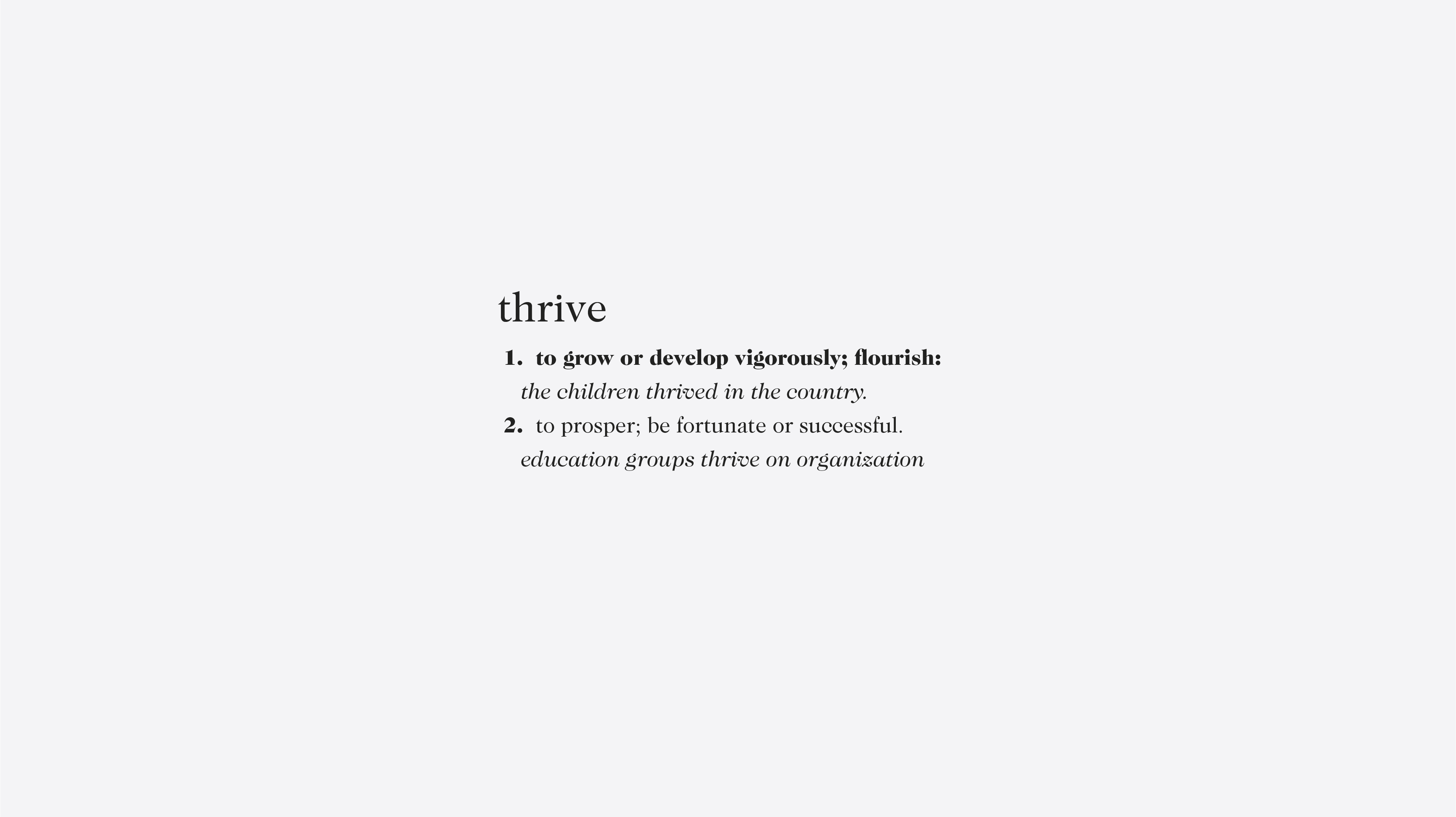 thrive-concept